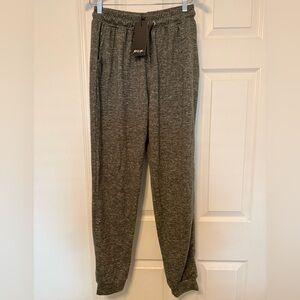 Nasty Gal Green Gray Track Pants